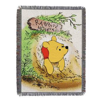 Disney Winnie the Pooh 'Vintage Pooh' Tapestry Throw Blanket