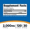 Nutricost L-Leucine 2,000mg, 120 Vegetarian Capsules, GMO Free, Gluten Free, 30 Servings - 2 of 4