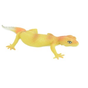 Collectible Wildlife Gifts | Gecko, Southeast Asia Lizard, Museum Quality, Hand Painted, Rubber Reptile, Diorama, Toy,  Gift,  7 Inches.  CH754 BB190 - 1 of 4