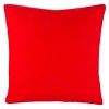 Let It Snow Pillow - Red/White - 18"X18" - Safavieh - 3 of 3