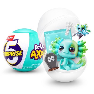 5 Surprise A-Lot-A Axolotls Mini Figure