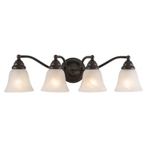 VAXCEL Standford Bathroom Vanity Wall Light Fixture - 1 of 4