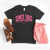 The Juniper Shop SmileyWorld Arched Varsity Youth Short Sleeve Tee - 2 of 4