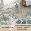 Abynow Medallion Distressed Persian Indoor Area Rug - 4 of 4