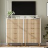 5 Drawer Dresser for Bedroom, 48” Tall Dresser Chest of Drawers, Modern Wood Storage Organizer - 4 of 4