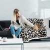 Tirrinia 50" x 60" Fleece Throw Blanket, Soft Comfy Warm Fuzzy TV Blankets, Comfort Caring Gift - 4 of 4