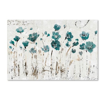Lisa Audit Abstract Balance VI Blue Outdoor Canvas Art