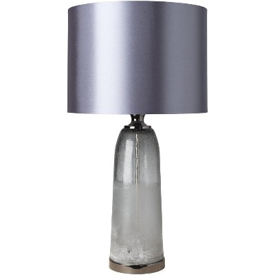 Livabliss Woodson 28"H x 15"W 15"D Cottage Medium Gray Table Lamps : Target