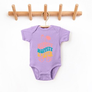 The Juniper Shop Hippity Hoppity Easter Baby Bodysuit - 1 of 2