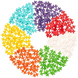 Plus-Plus: Super Tube - Rainbow, 500 Pieces, Interlocking Mini