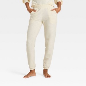 Women's Teddy Jogger Pants - Auden™ - 1 of 3