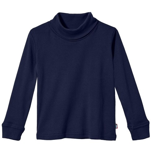 City Threads Usa made Boys And Girls Soft Cotton Turtleneck Navy 3 6m Target