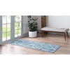 Unique Loom    Matrix Trellis Geometric Area Rug - 4 of 4