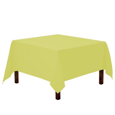 Gee Di Moda Square Tablecloth - Heavy Duty Washable Polyester - For Square or Round Tables