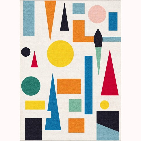 Well Woven Crayola Whimsy Waves Area Rug - Vibrant Multi Color - For ...