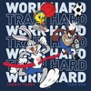 Men's Team USA X Looney Tunes Work Hard Crew T-Shirt - 2 of 4
