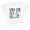 Simply Sage Market Spill The Tea Sis Boat Garment Dyed Tee - 2 of 4