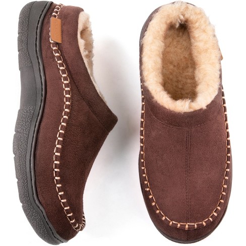 Mens house hot sale slippers target