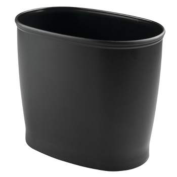 2.1/3.2 Gallon Modern Round Waste Basket | Garbage Can with Removable  Plastic Bin Liner