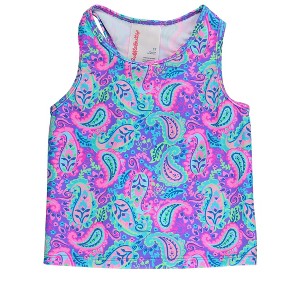 RuffleButts Girls UPF50+ Active Tank Top - 1 of 4