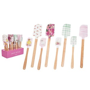 Transpac Silicone Spring Set of 2 Spatulas S/12 in Dis Home Decorations Easter - 1 of 1