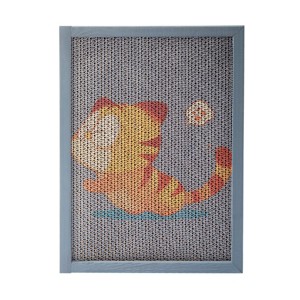 FURNIinspire Pet Scratcher Cat Scratching Pad with Decorative Designs and Eco Friendly Replaceable Panels, 7 Pieces, Multicolored, 11.6"*1.2"*16.5" - 1 of 4
