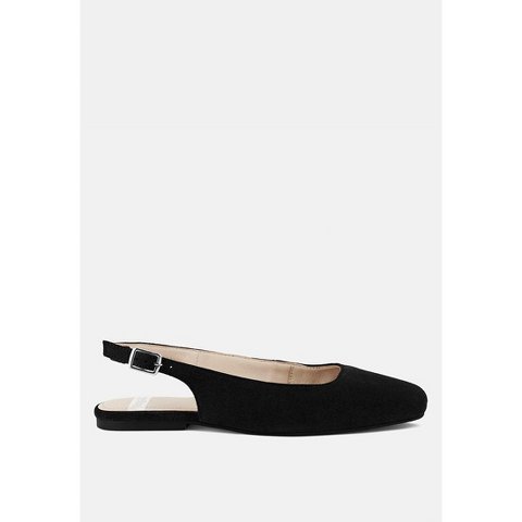 Обувь Rag & Co Womens Sozani Real Soft Leather Slingback Flats 8