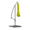 WestinTrends 10 Ft Outdoor Patio Cantilever Offset Umbrella with Base Weights - 2 of 3