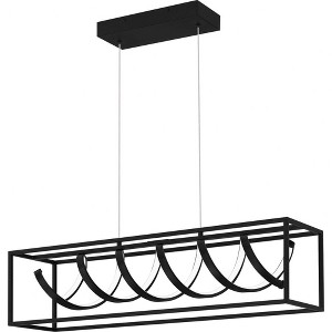 Quoizel Lighting Amaranth 1 - Light Pendant in  Matte Black - 1 of 4
