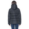 Women's Puffer Jacket with Cozy Faux Fur - S.E.B. By Sebby - 2 of 4