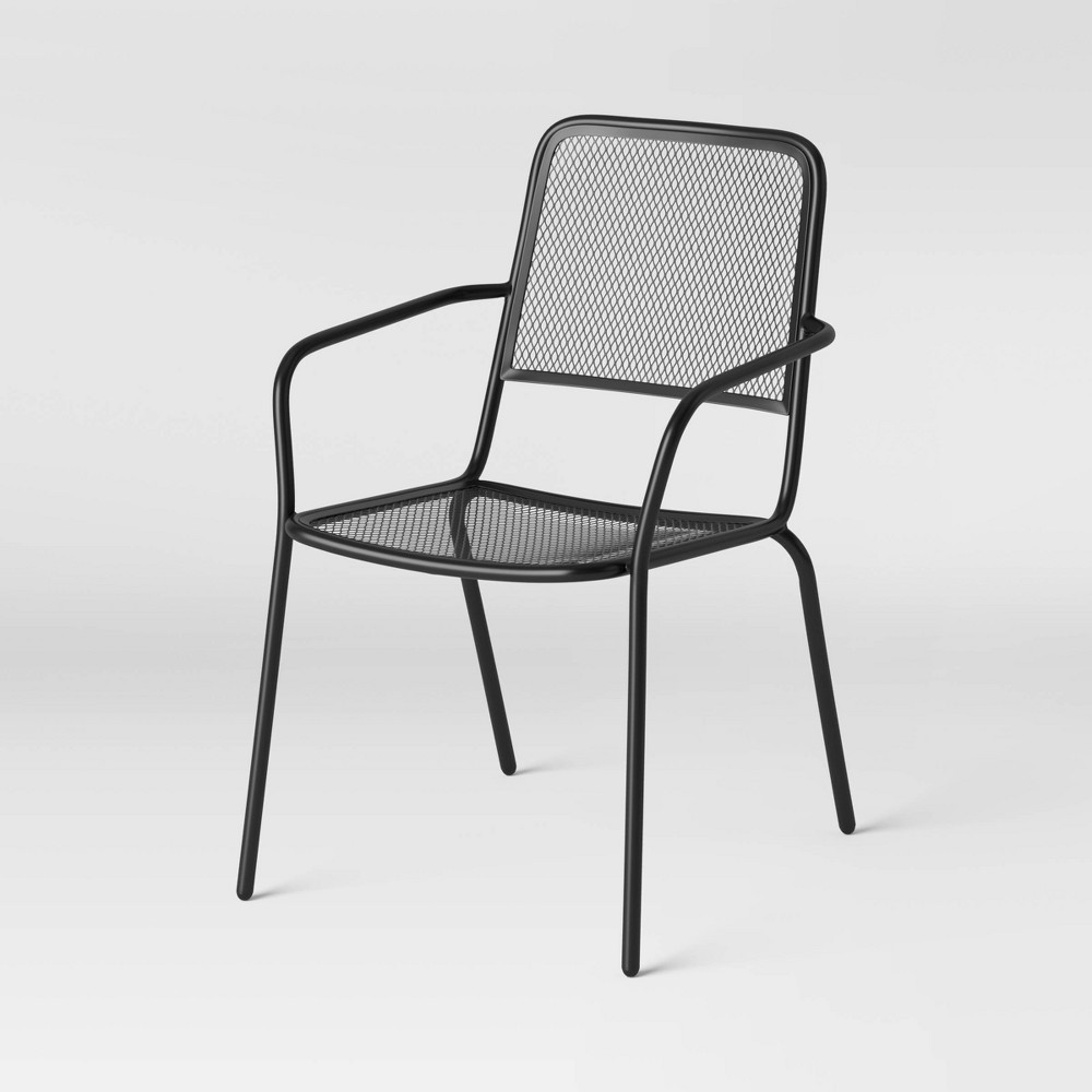 Metal Mesh Patio Stack Chair - Room Essentials