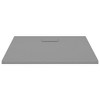 VidaXL Shower Base Tray SMC Gray 35.4 in.x31.5 in. - 3 of 4