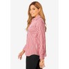 Jessica London Women's Plus Size Wrinkle-Free Stretch Poplin Shirt - 4 of 4