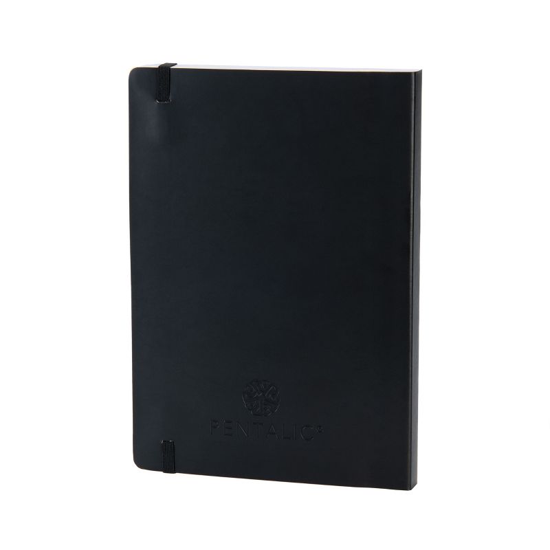 Pentalic - 6"x 8" Traveler Pocket Sketching Journal - 2 pack, Black, 4 of 12