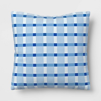 17"x17" Reversible Square Outdoor Pillow - Room Essentials™