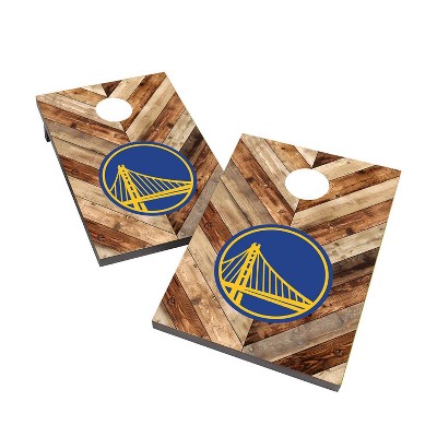 NBA Golden State Warriors 2'x3' Cornhole Bag Toss Game Set