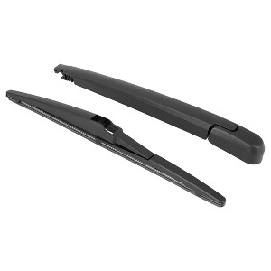 Unique Bargains Car Rear Windshield Wiper Blade Arm Set for Mitsubishi Endeavor 04-11 Black 12 Inches - 1 of 4