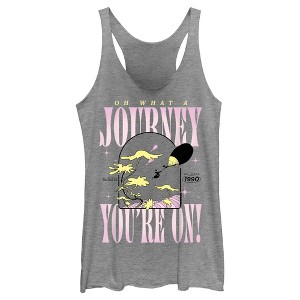 Women's Dr. Seuss Oh What a Journey You're On Racerback Tank Top - 1 of 4