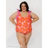 Big Poppy Shoulder-Tie One-Piece - 4 of 4