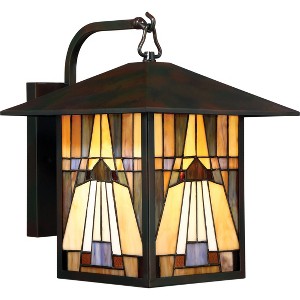 Inglenook 1-Light Valiant Bronze Outdoor Wall Lantern - 1 of 4