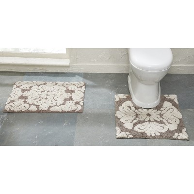 Medallion Collection 100% Cotton Tufted Bath Rug Set of 2 - Better Trends