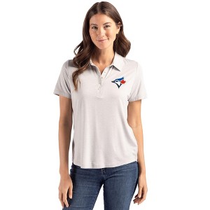 Toronto Blue Jays Cutter & Buck Coastline Epic Comfort Recycled Womens Polo - 1 of 1