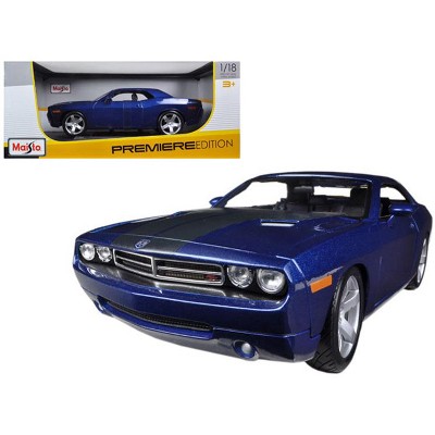2006 Dodge Challenger Concept Blue 1/18 Diecast Model Car by Maisto