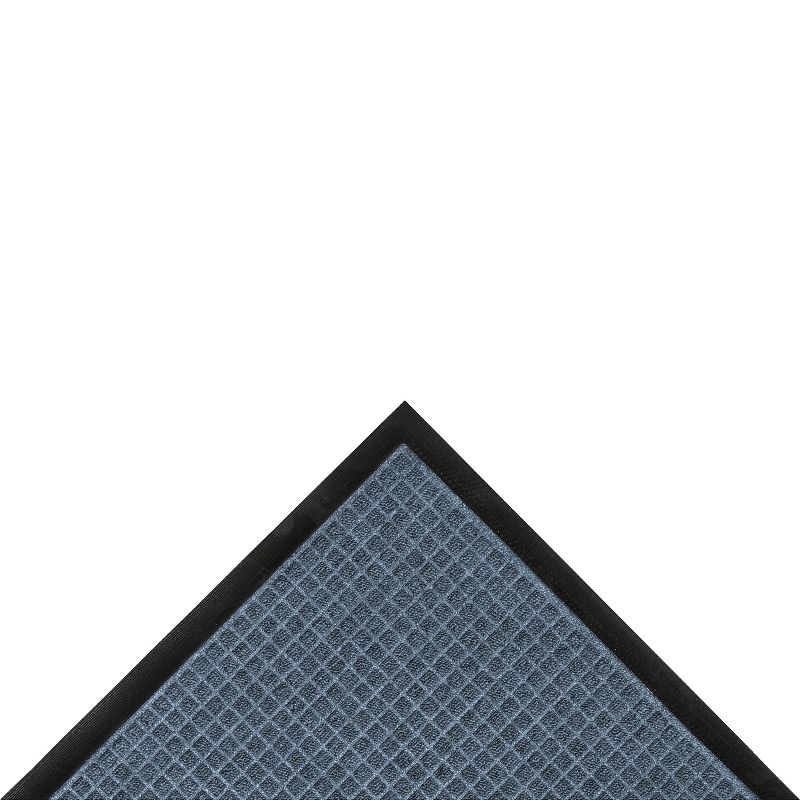 4&#39;x6&#39; Solid Dotted Doormat Blue/Black - HomeTrax, 3 of 5