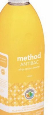 Method Citron Antibacterial All Purpose Spray - 28 Fl Oz : Target