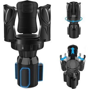 TruAIR Adjustable Cup Holder Expander (3"-5") - 1 of 4