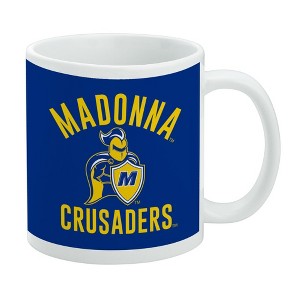 Madonna University Crusaders Logo Ceramic Coffee Mug Novelty Gift Mugs for Coffee Tea and Hot Drinks 11oz White - 1 of 4