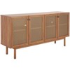 Piran 4 Door 2 Shelf Media Stand - MED9611 - Safavieh - 4 of 4