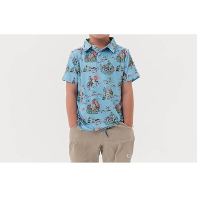 Boy's 's Youth Perf Polo Cow Up - BURLEBO