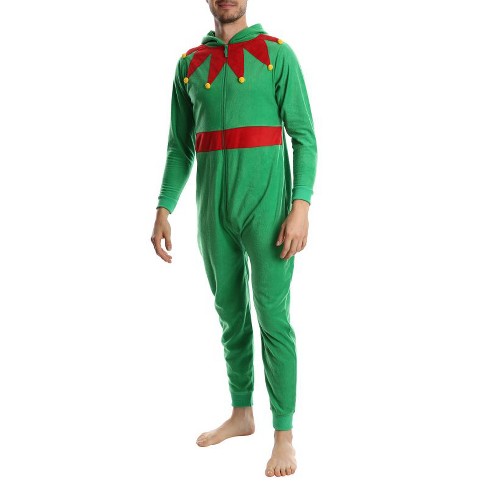 Sleephero Adult Onesie For Men Novelty Fleece Holiday/themed Onesie Elf  Xxxl : Target